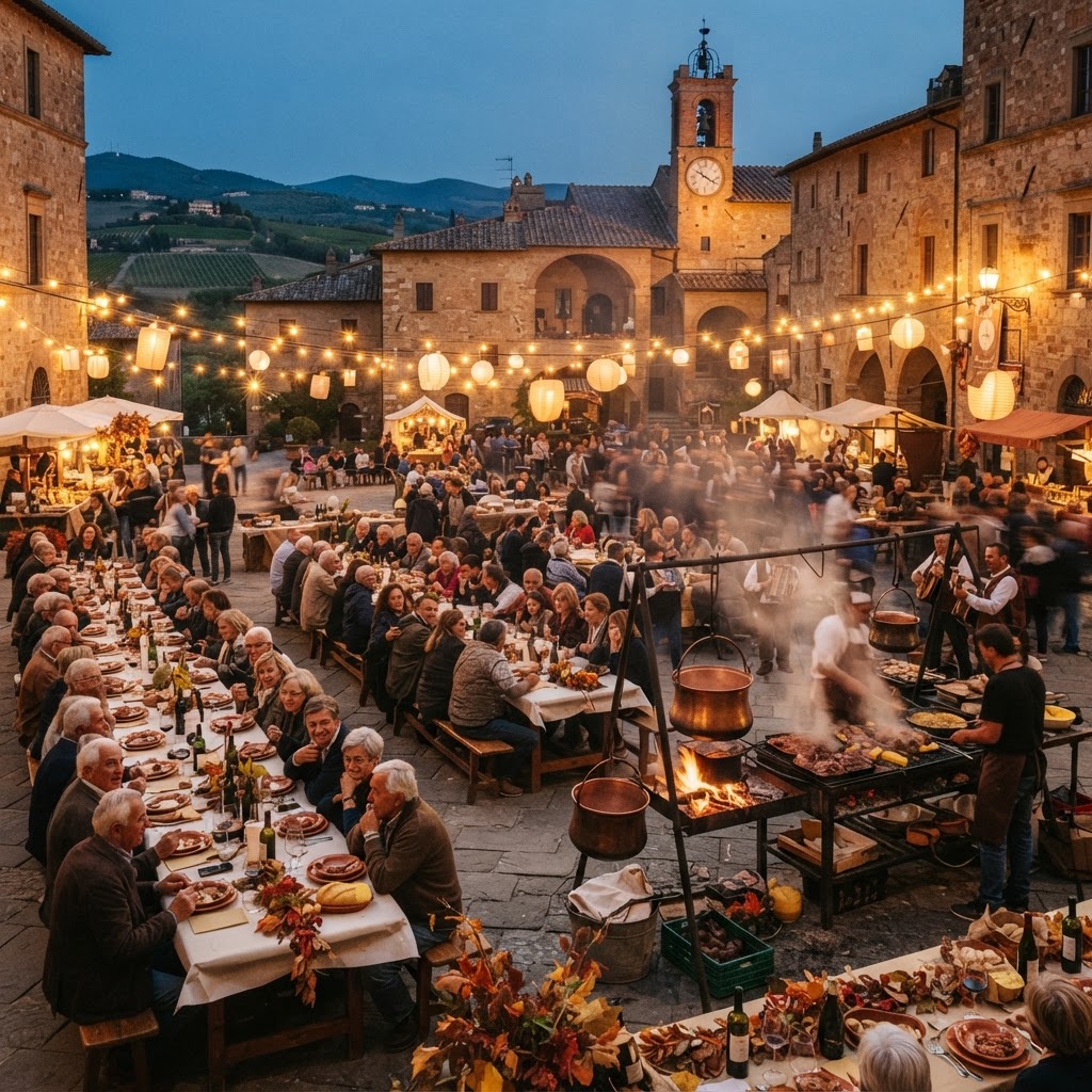 Le sagre d'autunno 2026: il rito italiano che trasforma i borghi in palcoscenici di gusto, memoria e identità