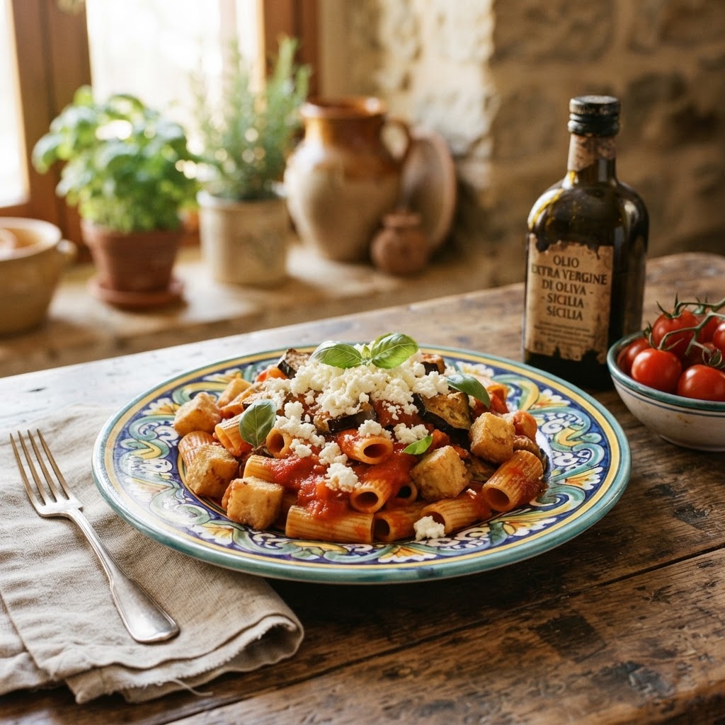 Pasta alla Norma: il piatto di Catania che prese il nome da un'opera di Bellini