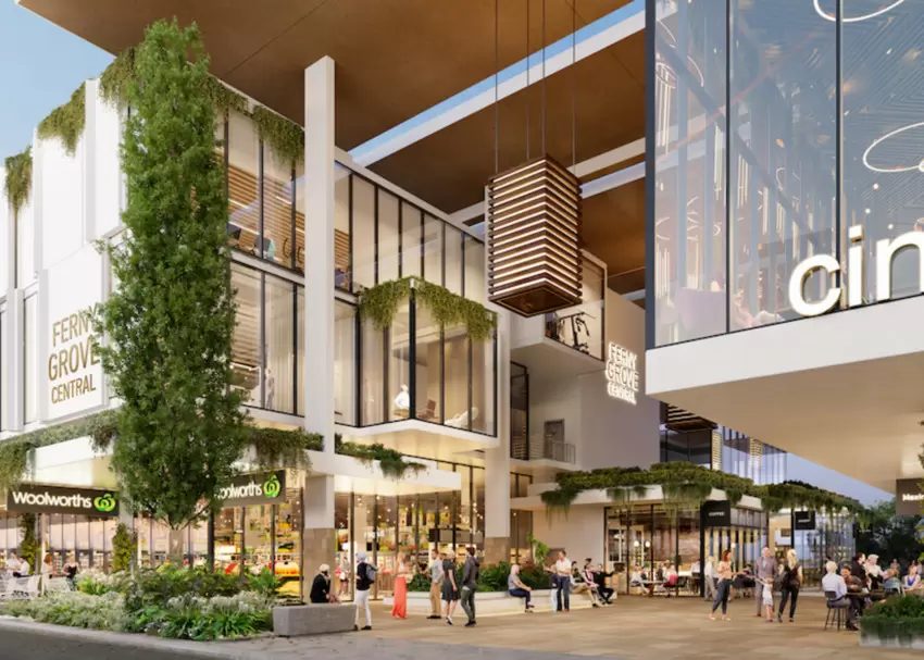 Woolworths and Dan Murphy's Sign Up to the $140m Ferny Grove Central Development