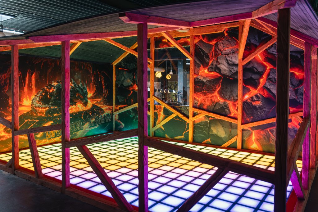 Hyper Lava Arcade Games im Freizeitcenter Alsdorf bei Aachen