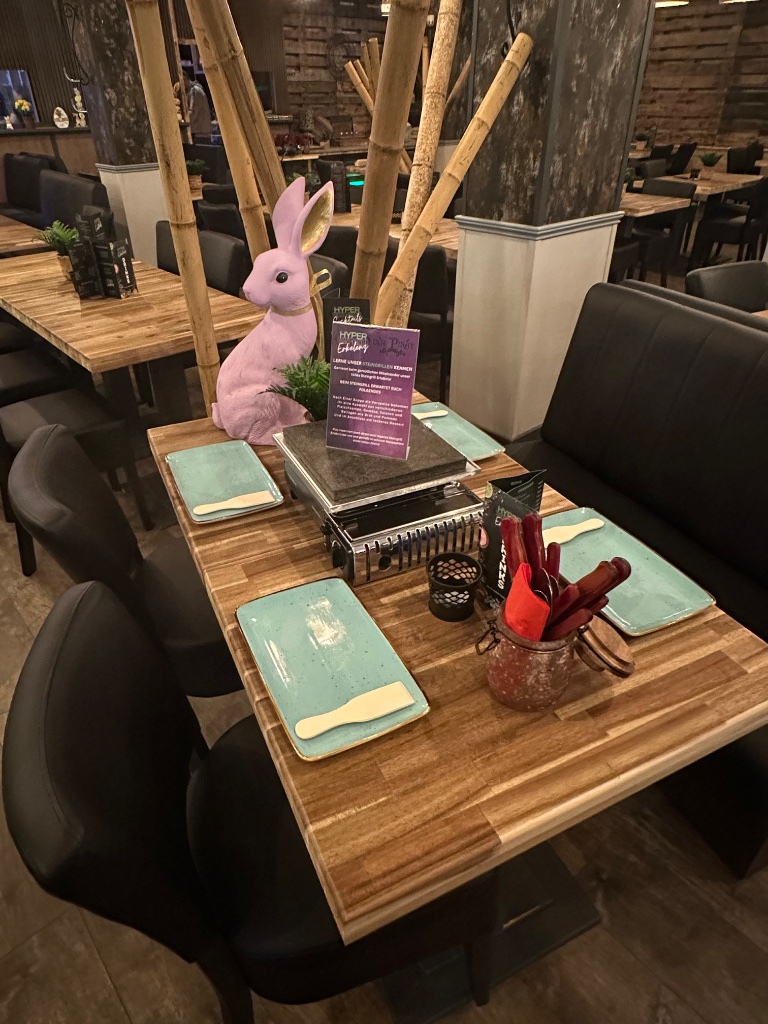 Steingrill Gericht im Restaurant Der Pirat Erkelenz