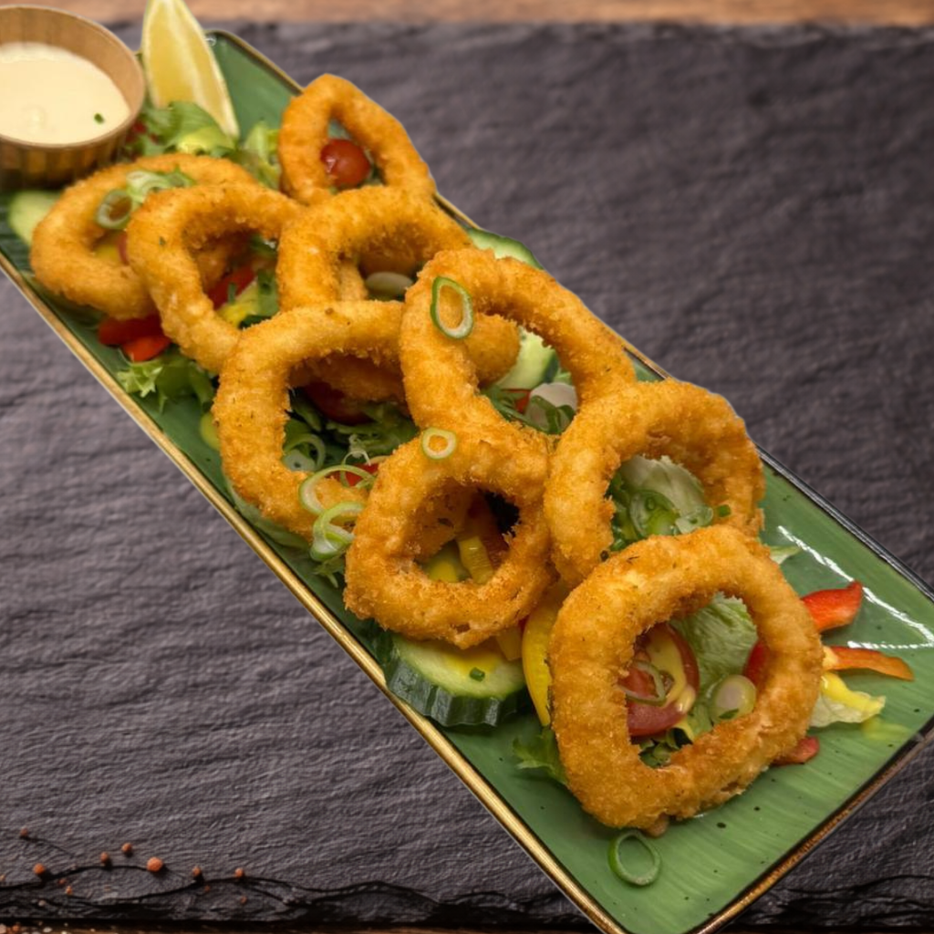 Calamari Ringe – Vorspeisen im Restaurant Der Pirat Erkelenz