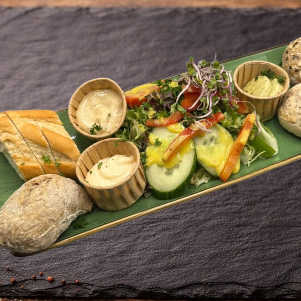 Brot mit Dip – Vorspeisen im Restaurant Der Pirat Erkelenz