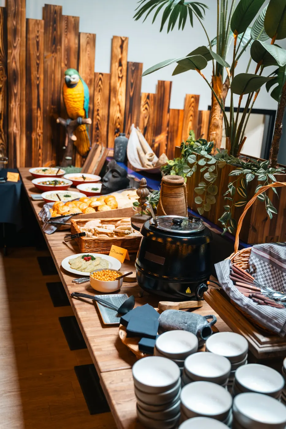 Buffet im Restaurant Der Pirat