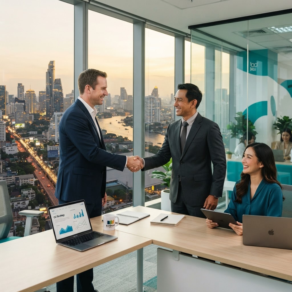 Foreign professional working in a Bangkok office — Non-Immigrant B visa employment
