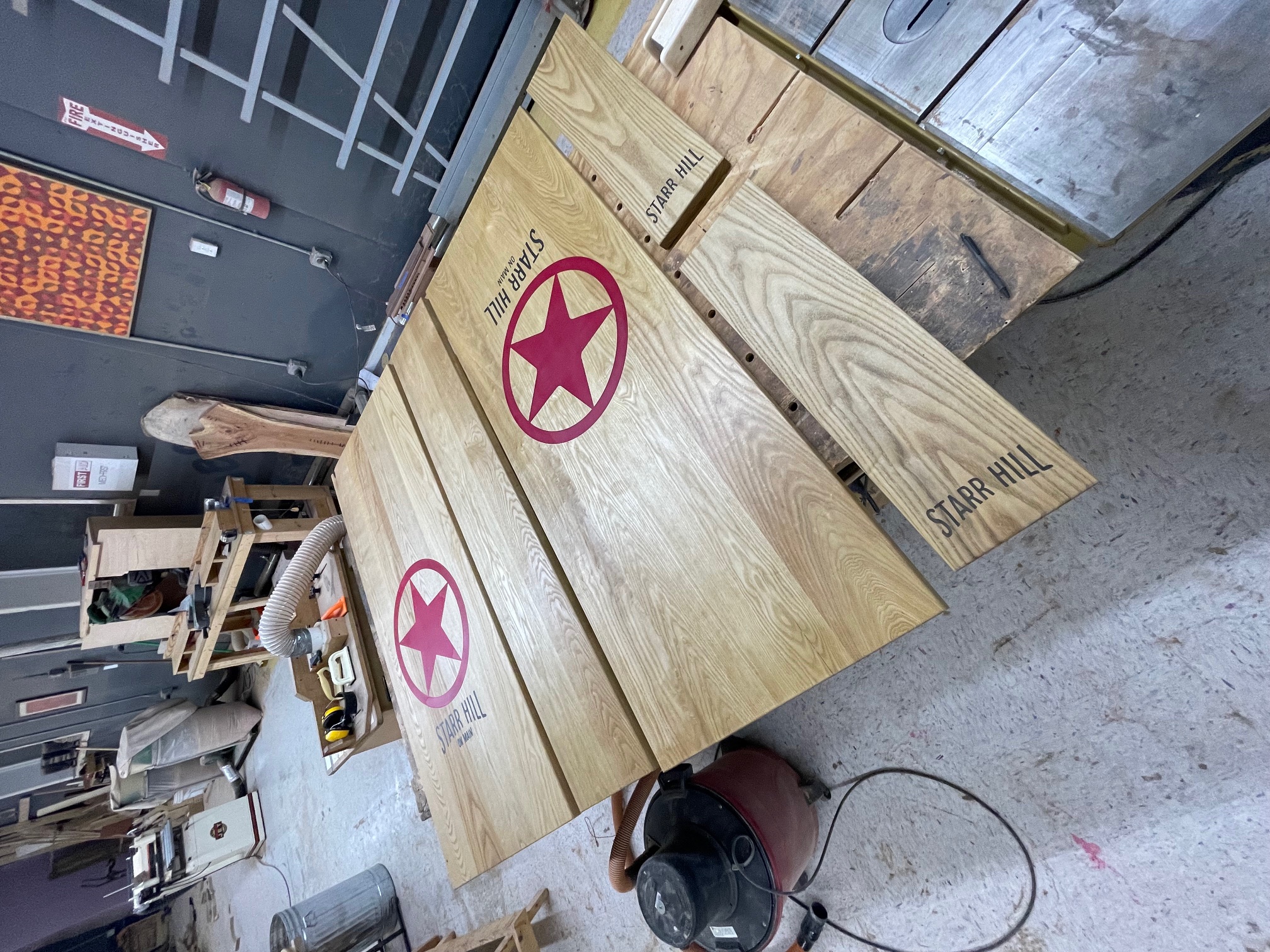Custom Picnic Tables — Starr Hill Brewery — photo 3