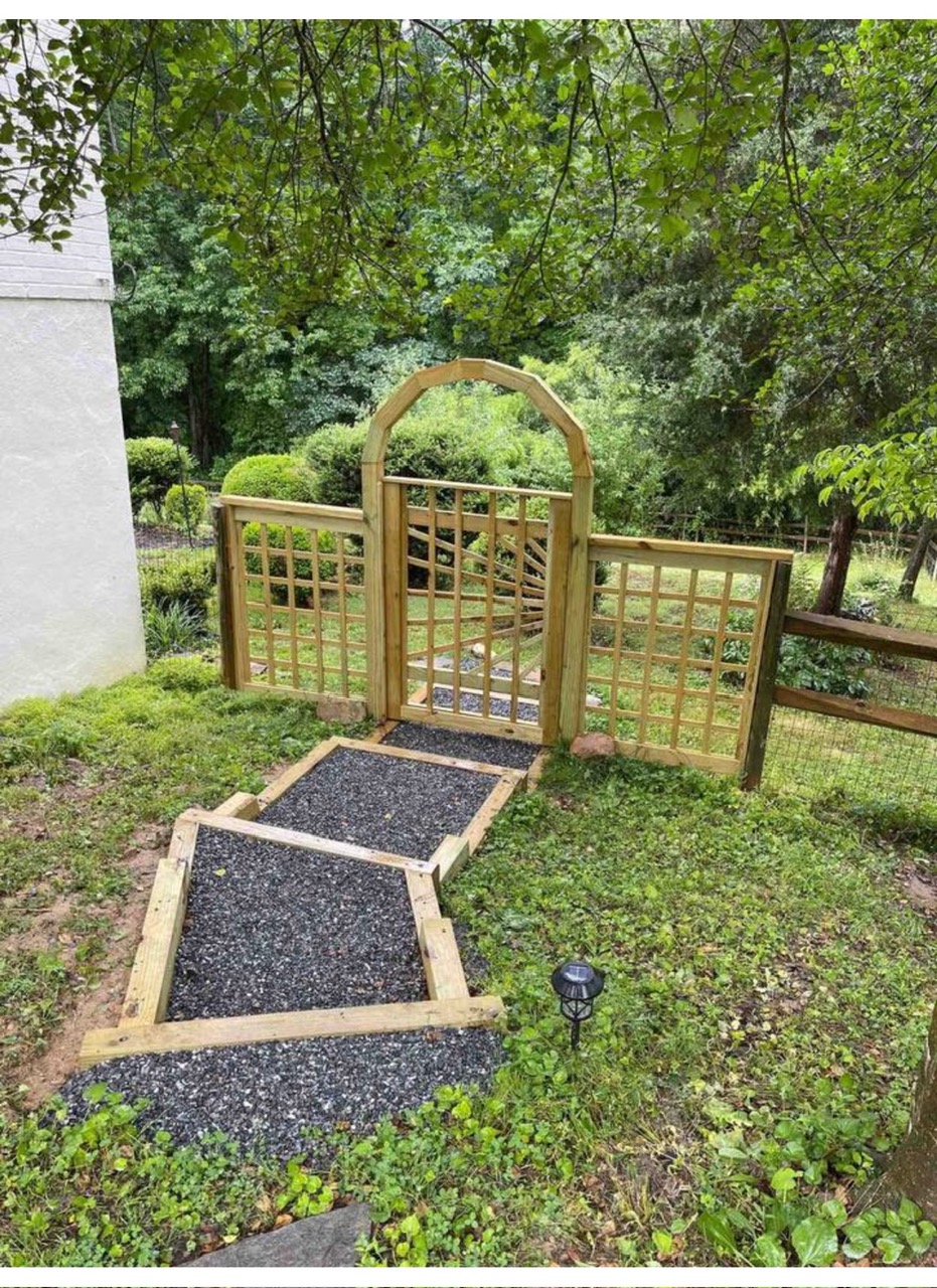 Garden Gate & Pathway