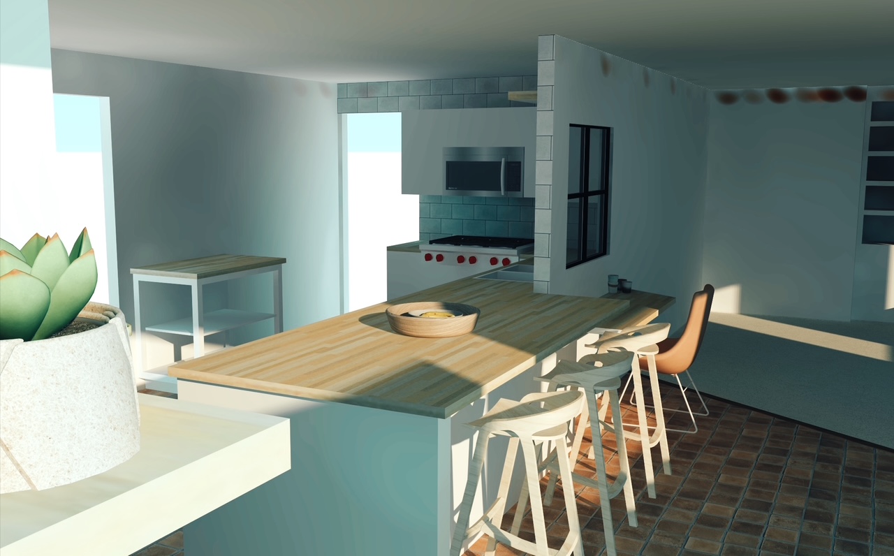 Kitchen Design Render