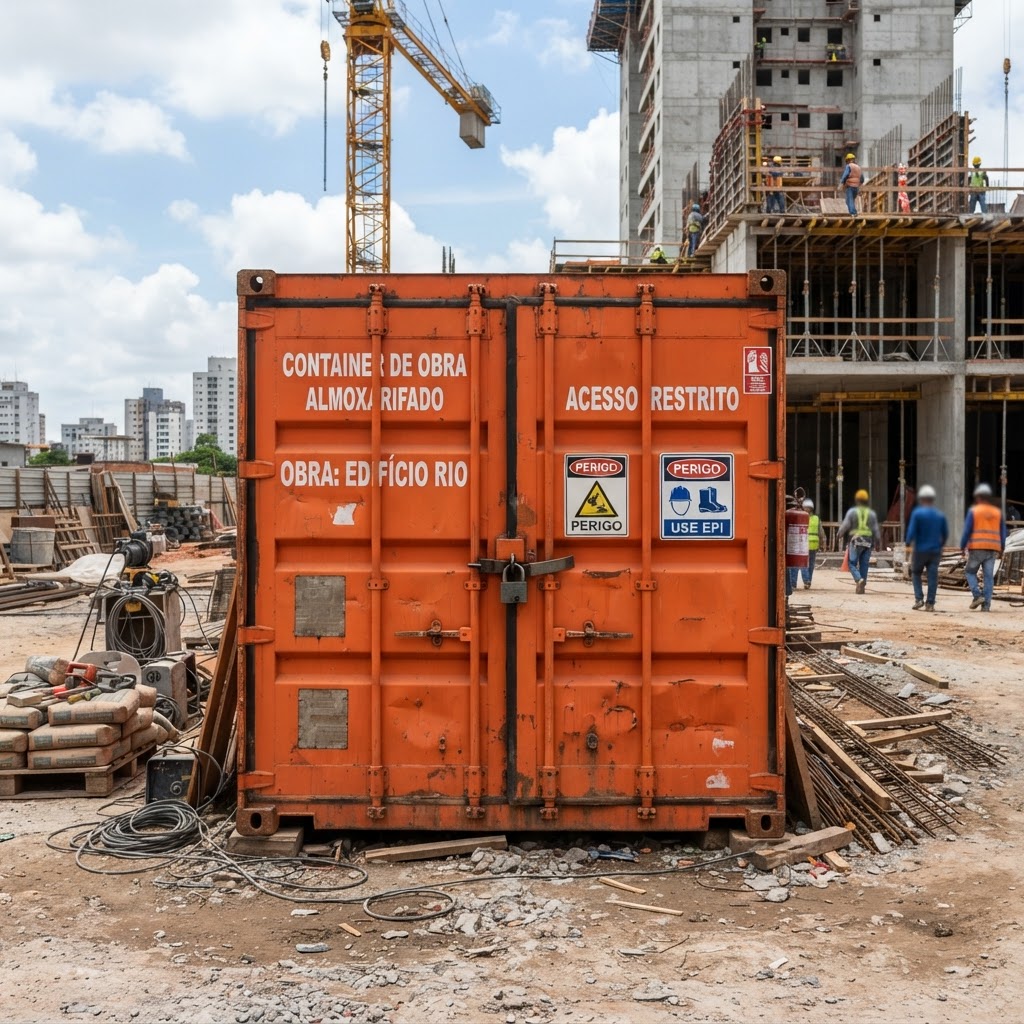 Container de Obra: Locação de Container Almoxarifado em Indaiatuba
