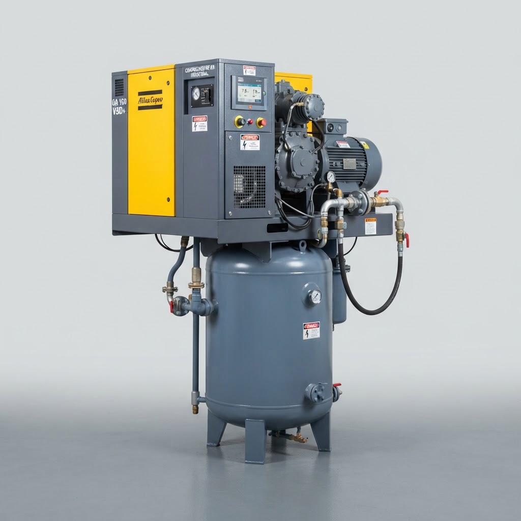 Compressor de Ar Industrial de Parafuso: Locação