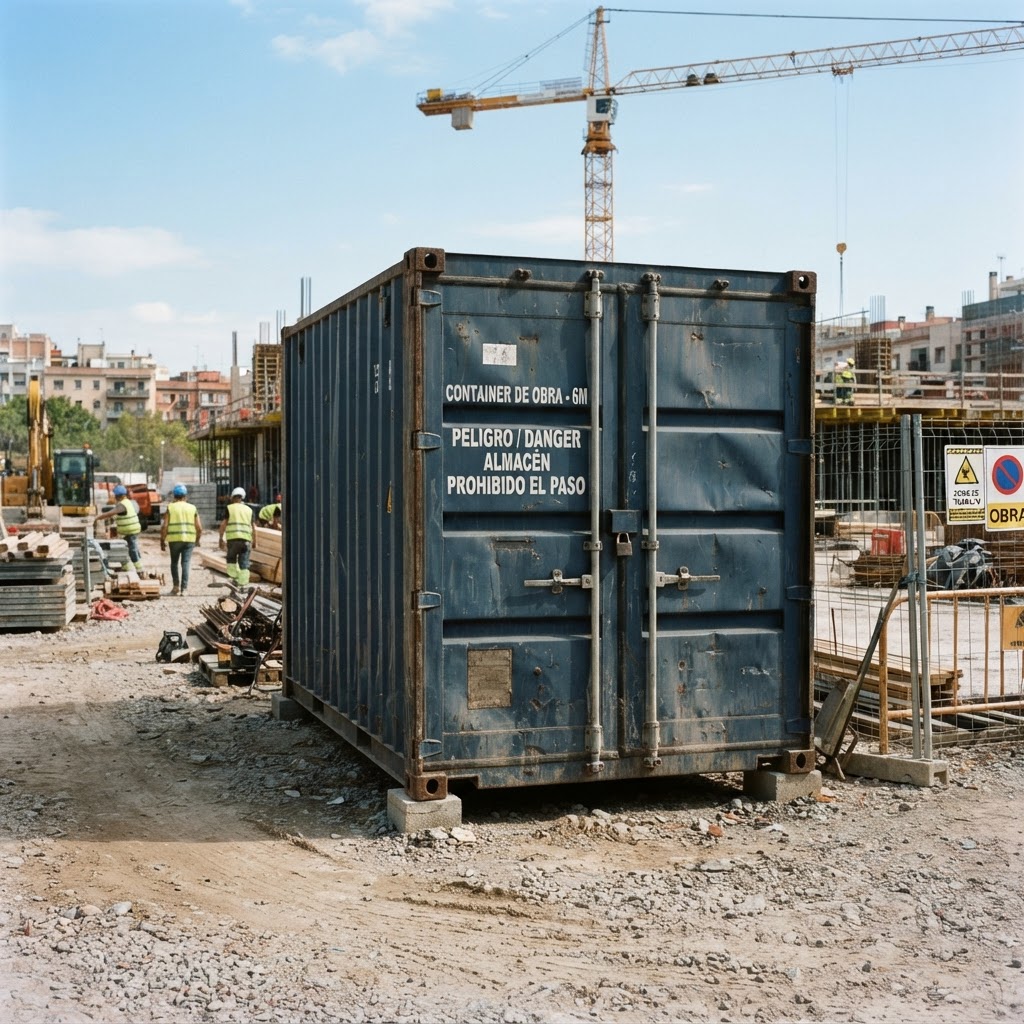 Container de Obra 6m: Locação para Canteiro