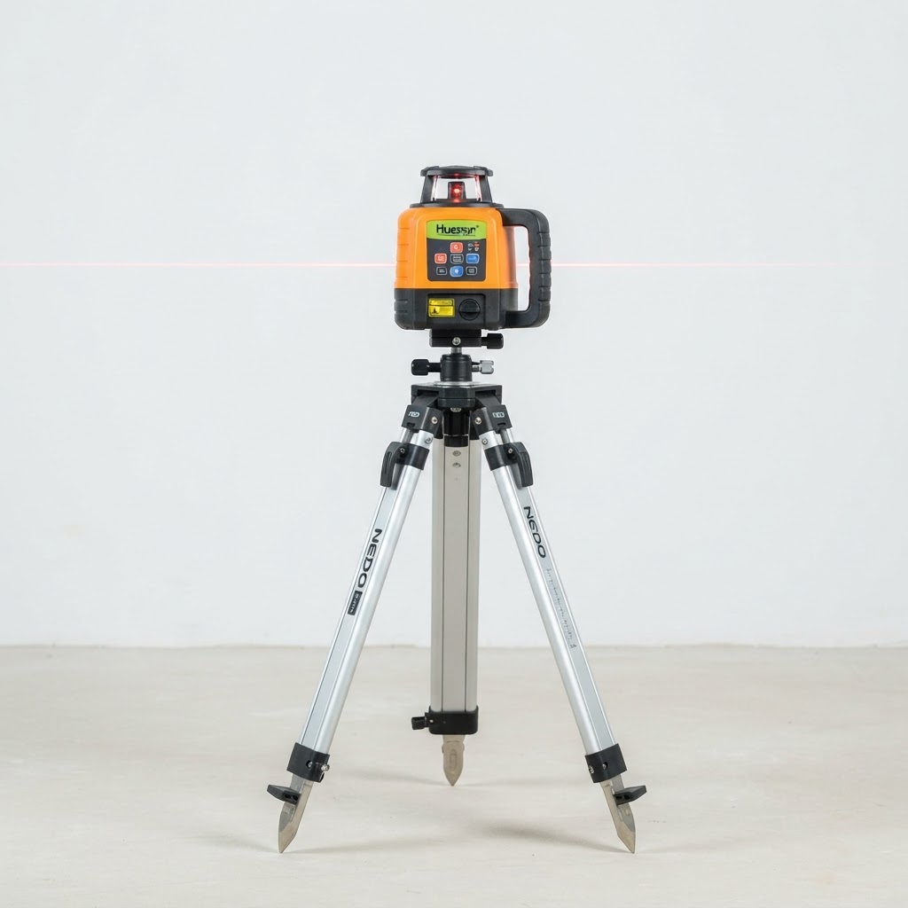Nível a Laser: Locação para Nivelamento Preciso