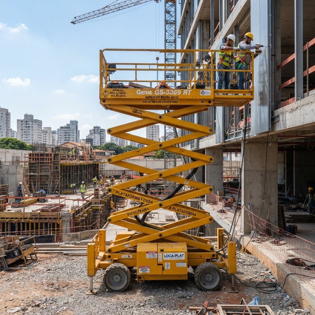 Plataforma Elevatória: Locação e Segurança em Altura