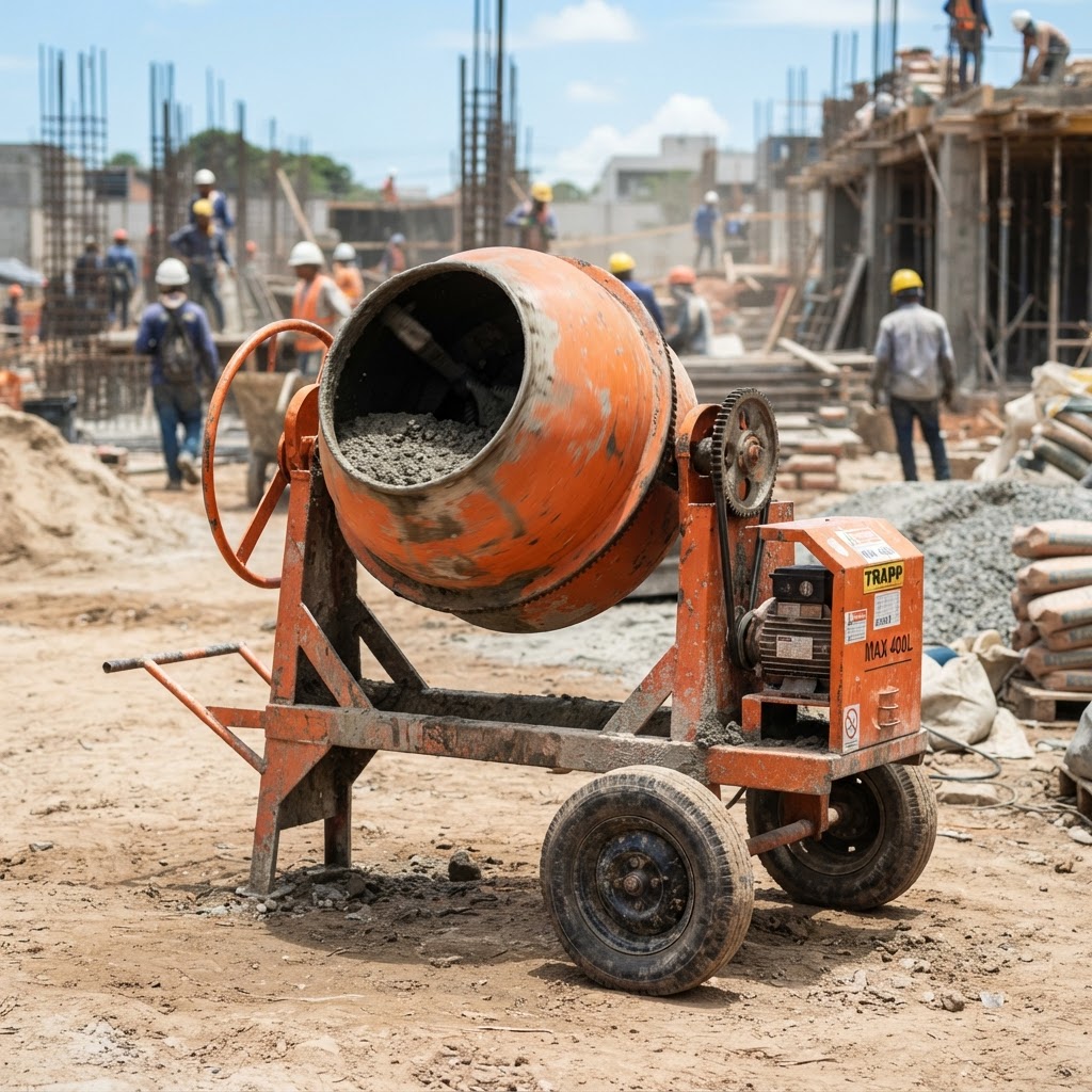 Betoneira para Obra: Guia Completo de Locação e Uso