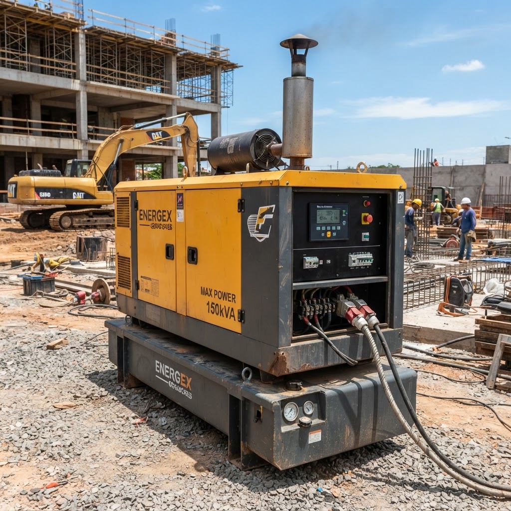 Gerador de Energia para Obra: Locação e Escolha do Modelo