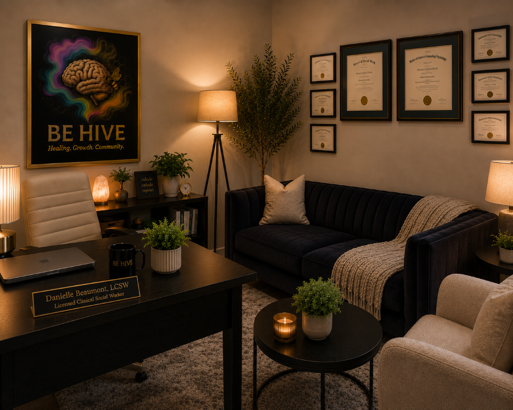 BE HIVE therapy space