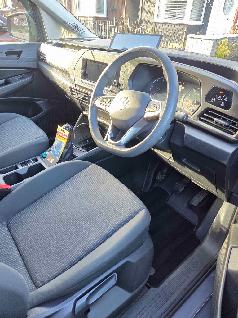 VW Caddy — full interior clean