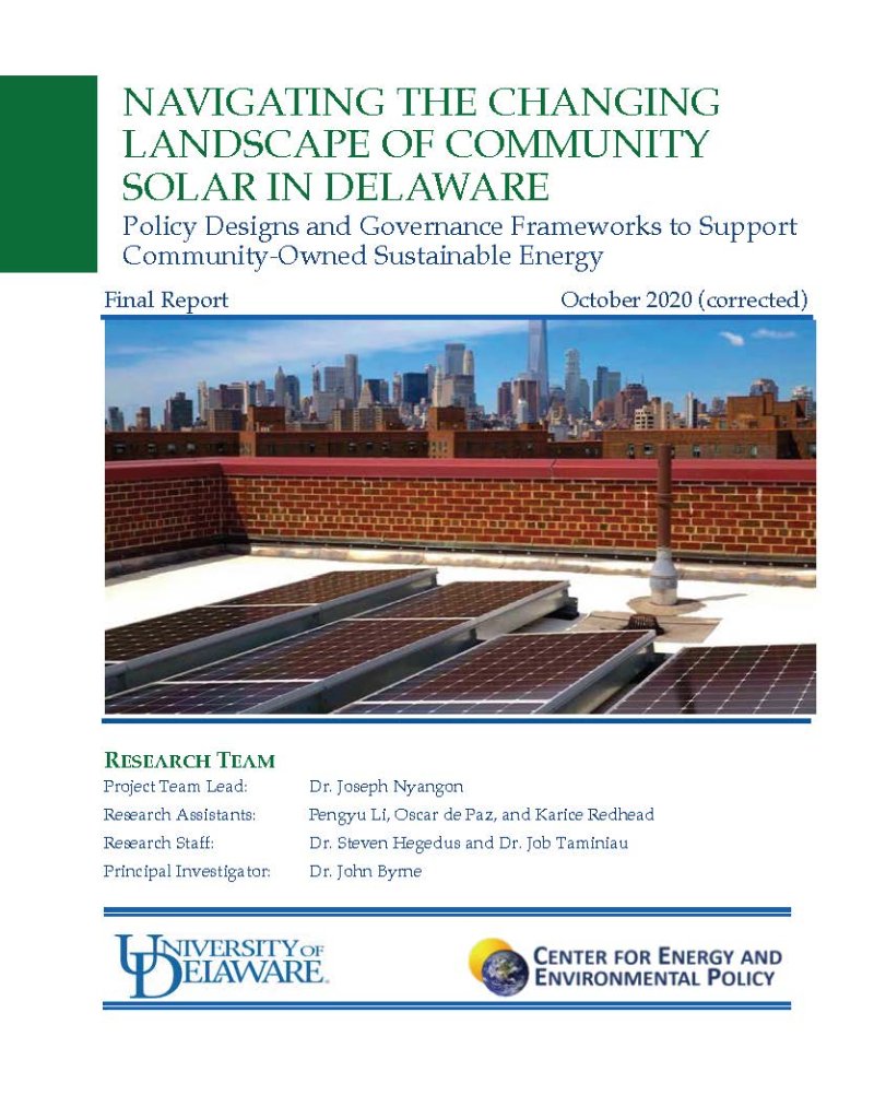 Community Solar Report