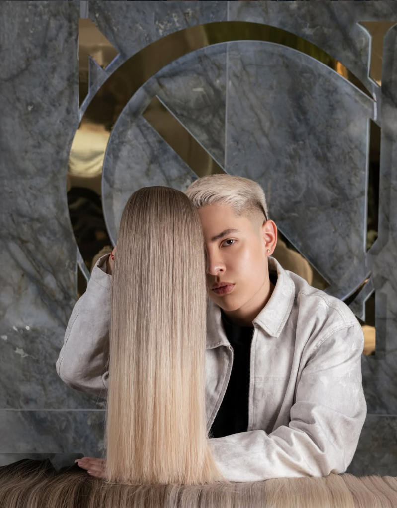 Nikolas Cortes, luxury hairstylist
