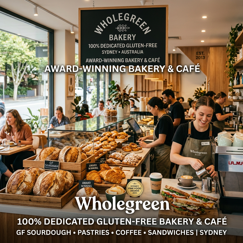 Wholegreen Bakery - Sydney CBD