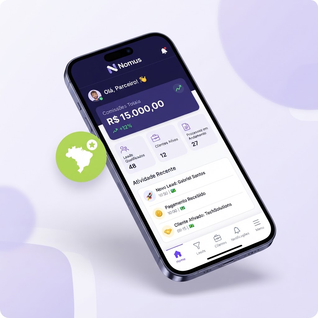 App do parceiro Nomus