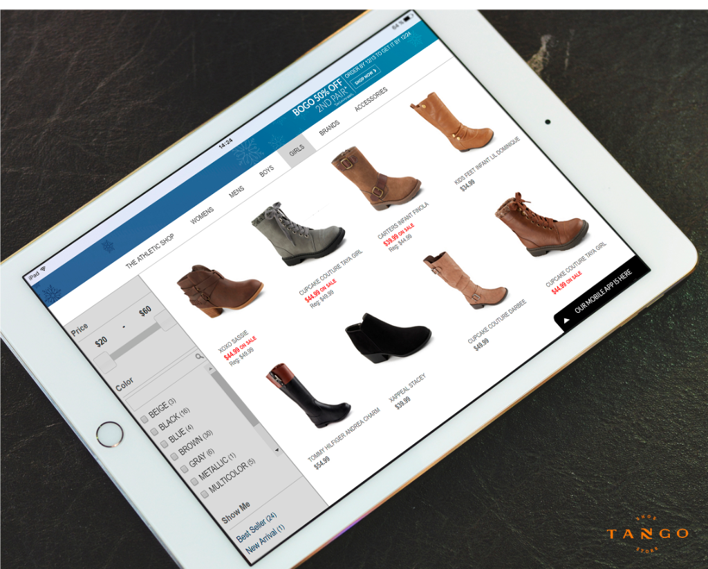 Tango tablet UI 4