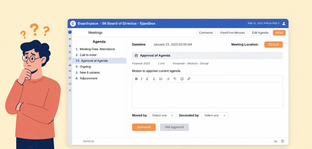 Legacy Agenda Document Builder — BoardSpace