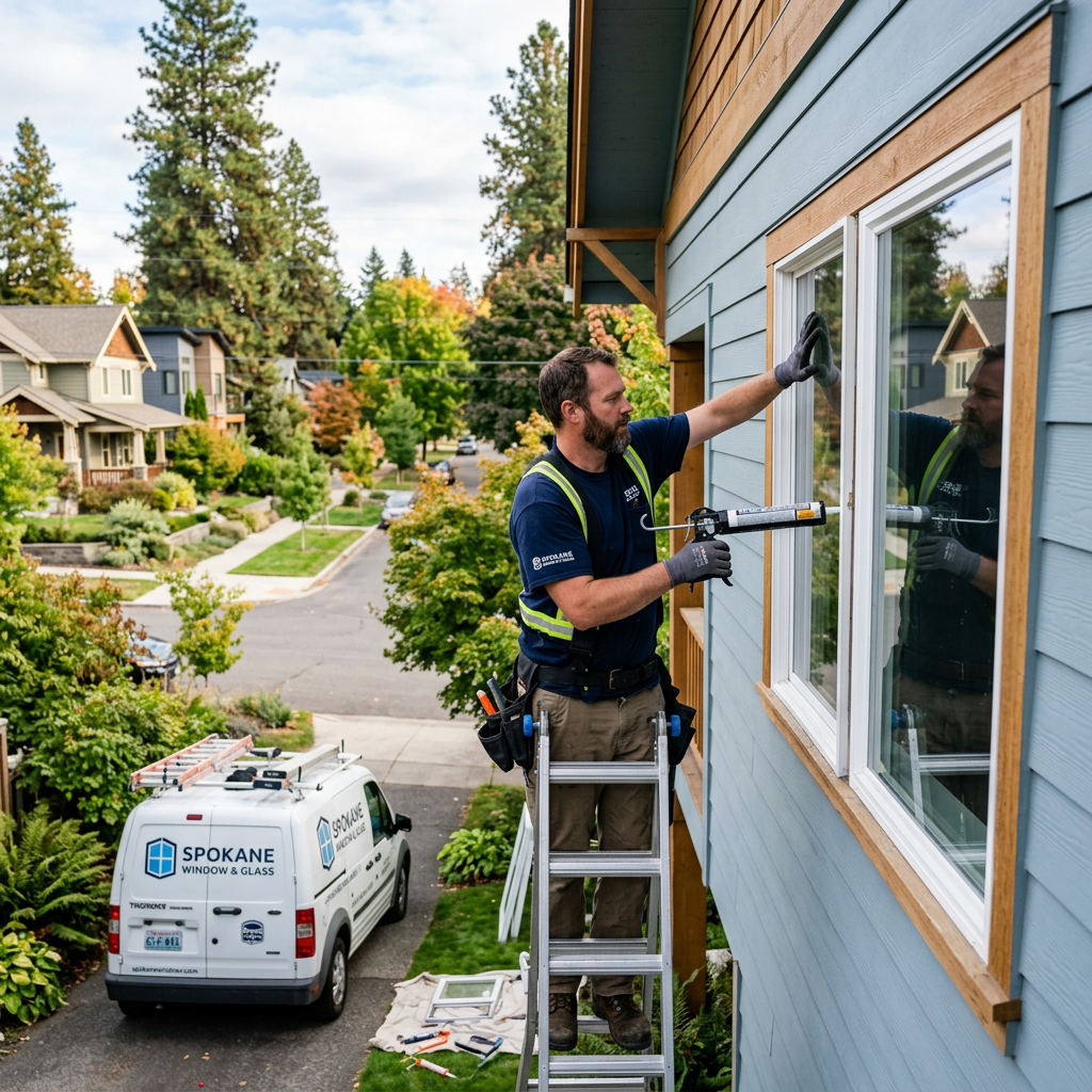 Home window repair and replacement in Spokane WA by Grizzly Glass Centers