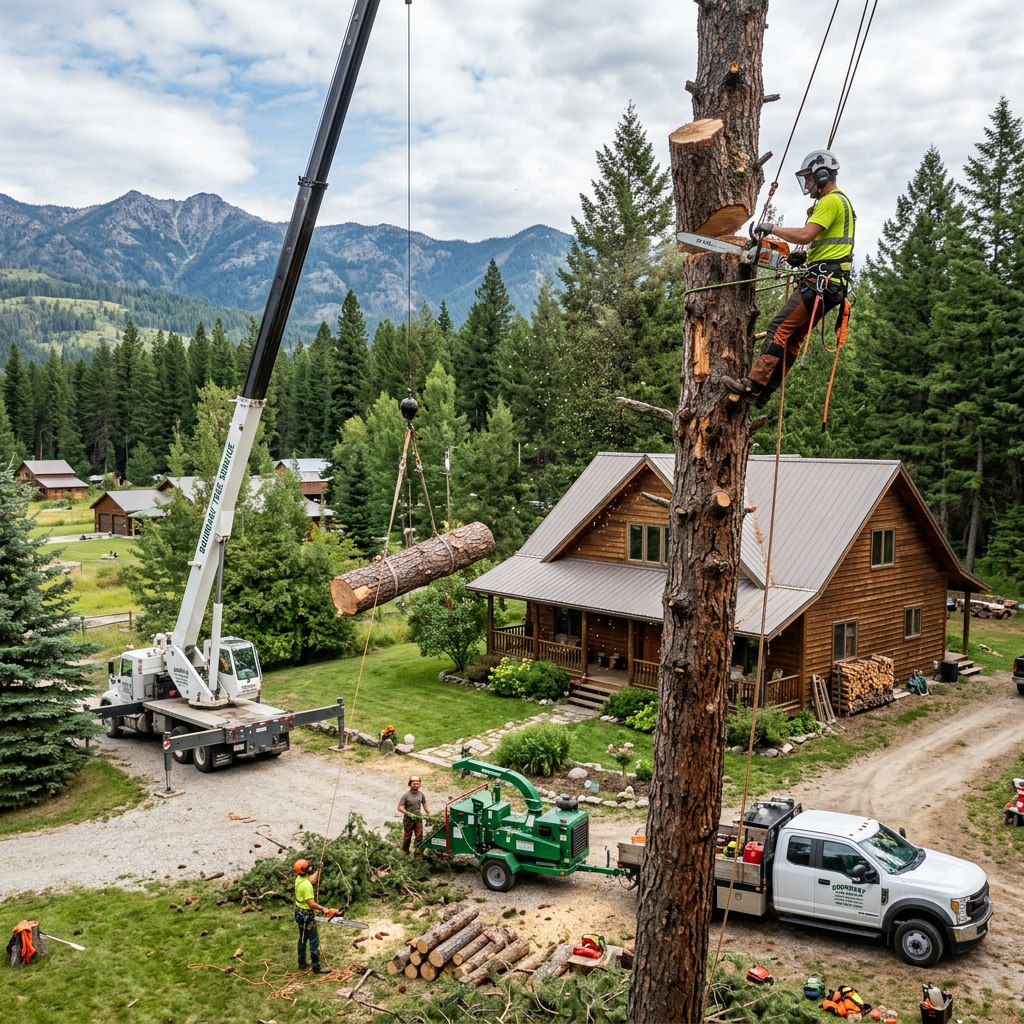 Tree removal service in Bonners Ferry Idaho by Northwest Tree Care