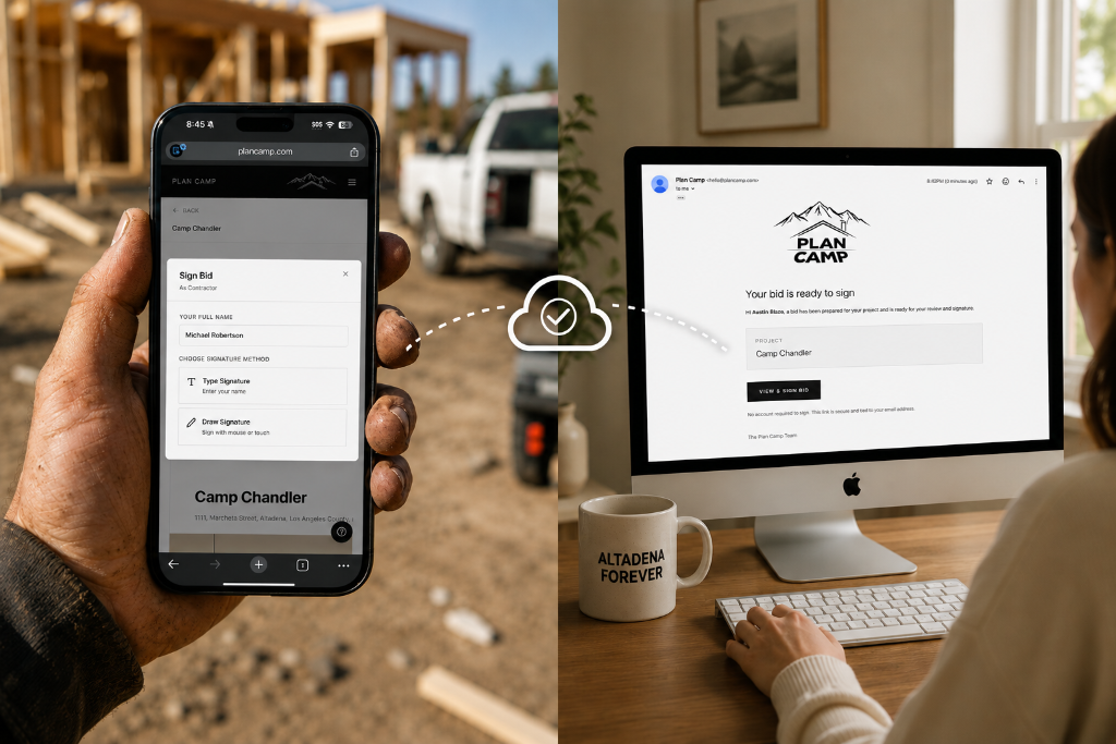Plan Camp connects professionals and homeowners