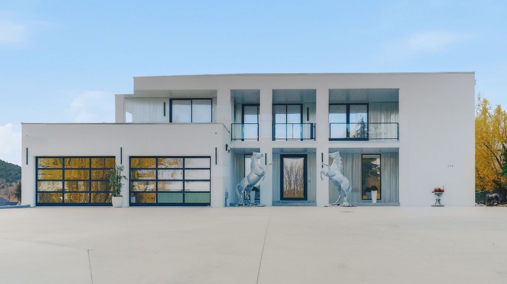 Front facade