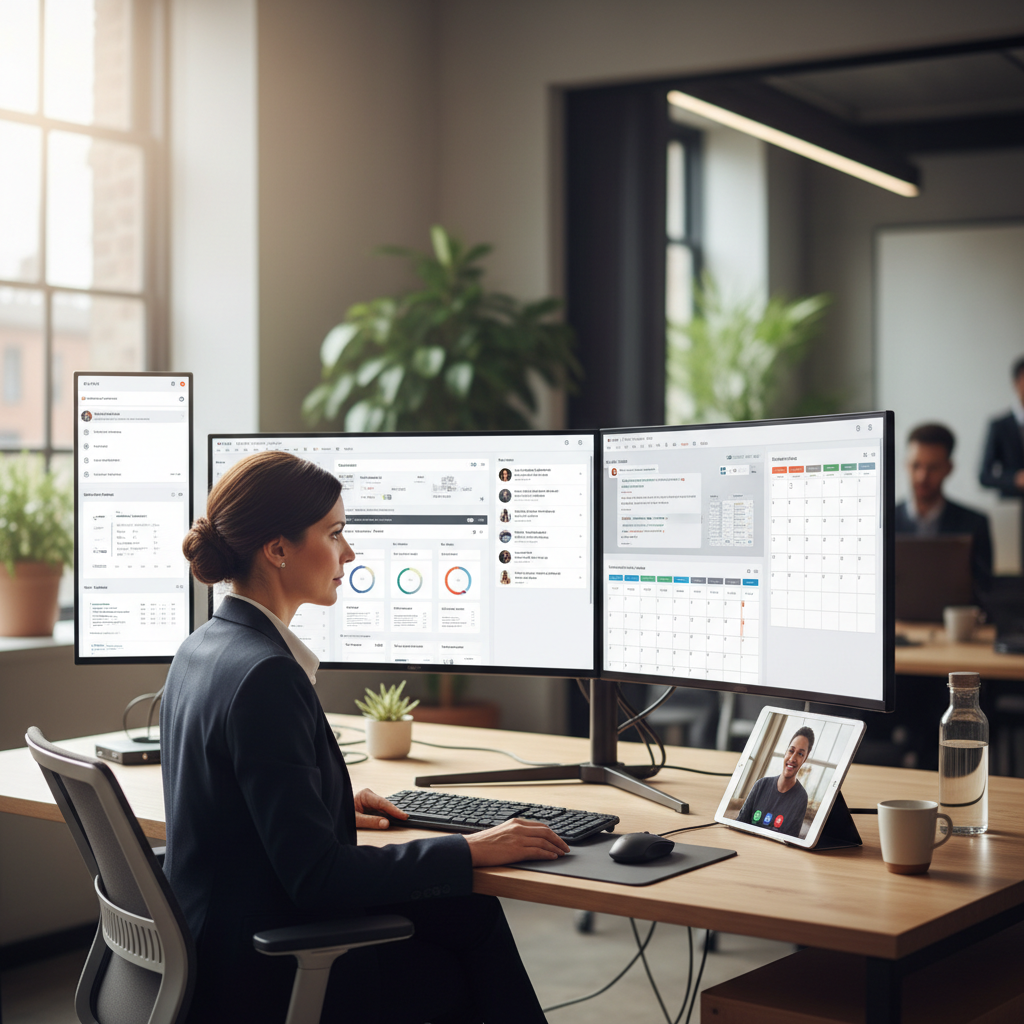 Connected integrations in a modern office