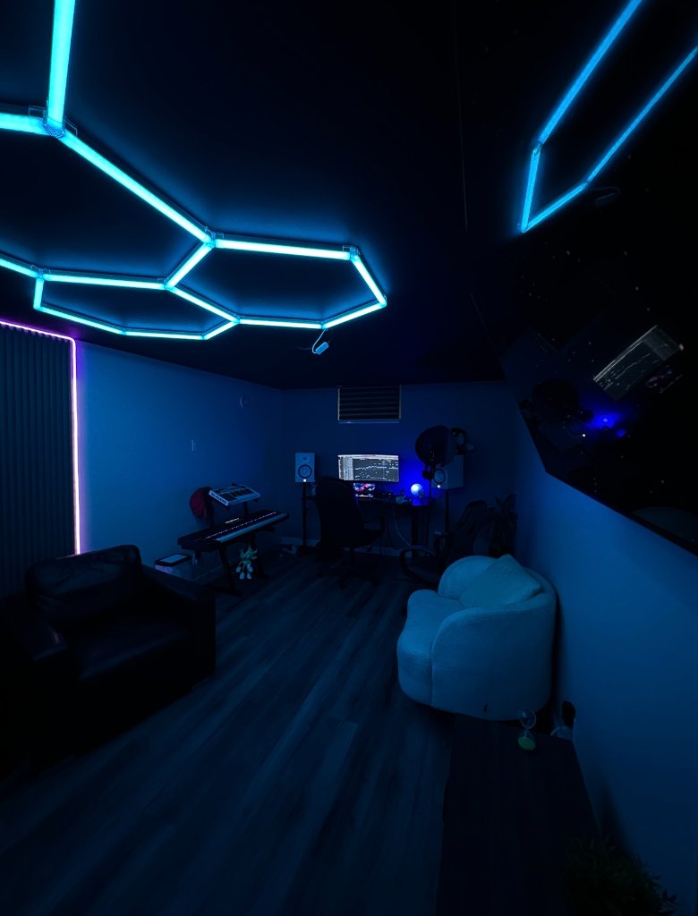 Voidstation studio wide view