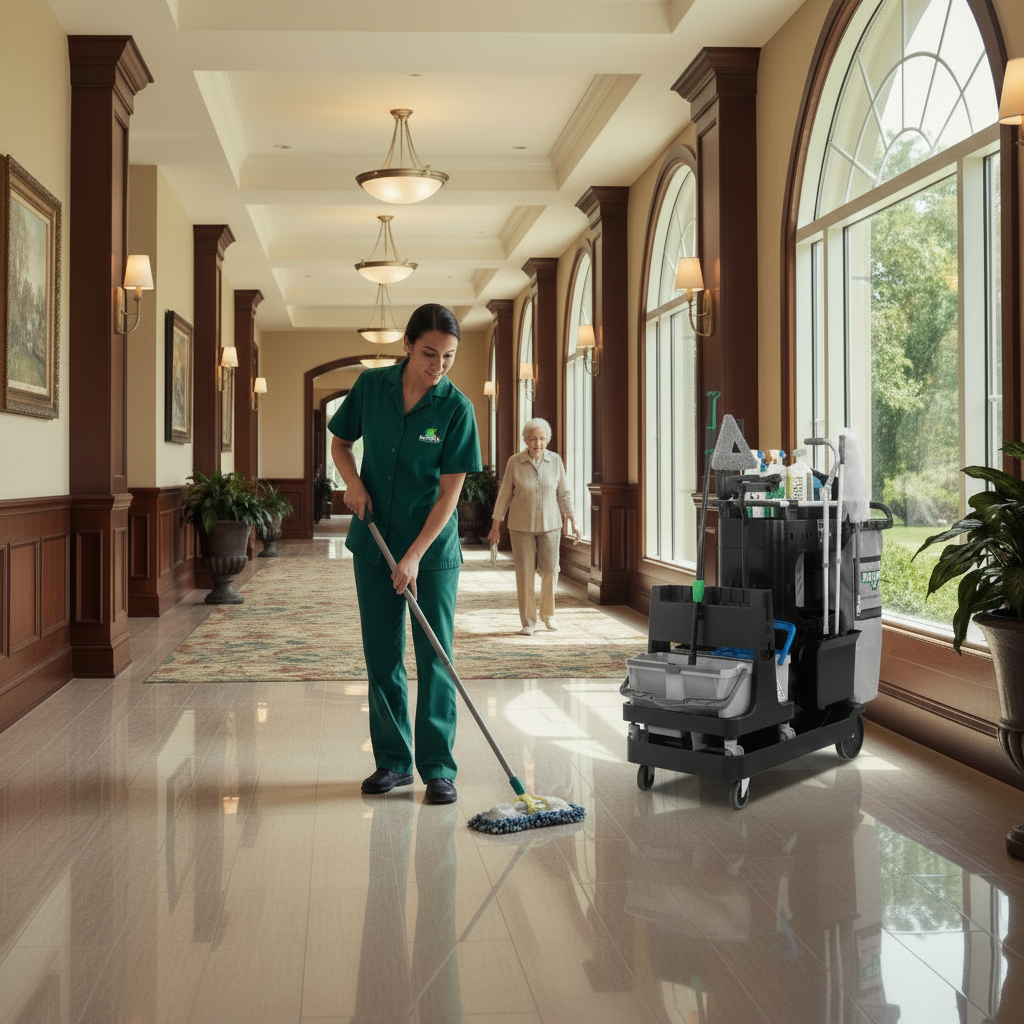 Senior Living Cleaning Built for Resident Health, Dignity, and Family Confidence