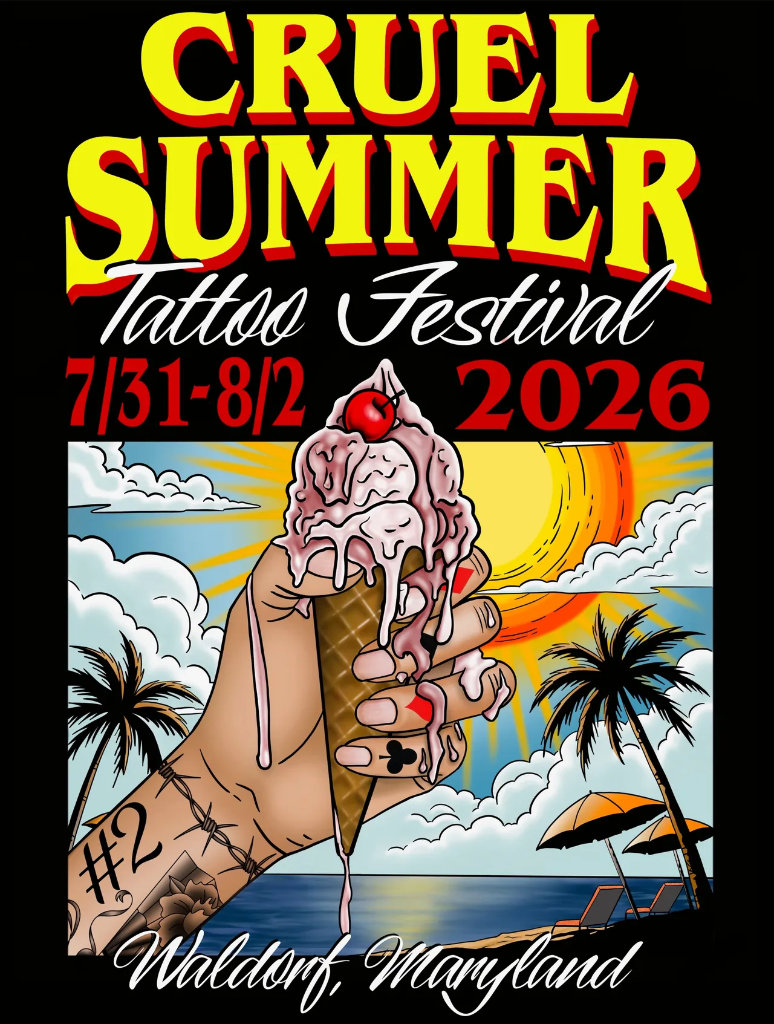 Cruel Summer Tattoo Festival 2026 Flyer