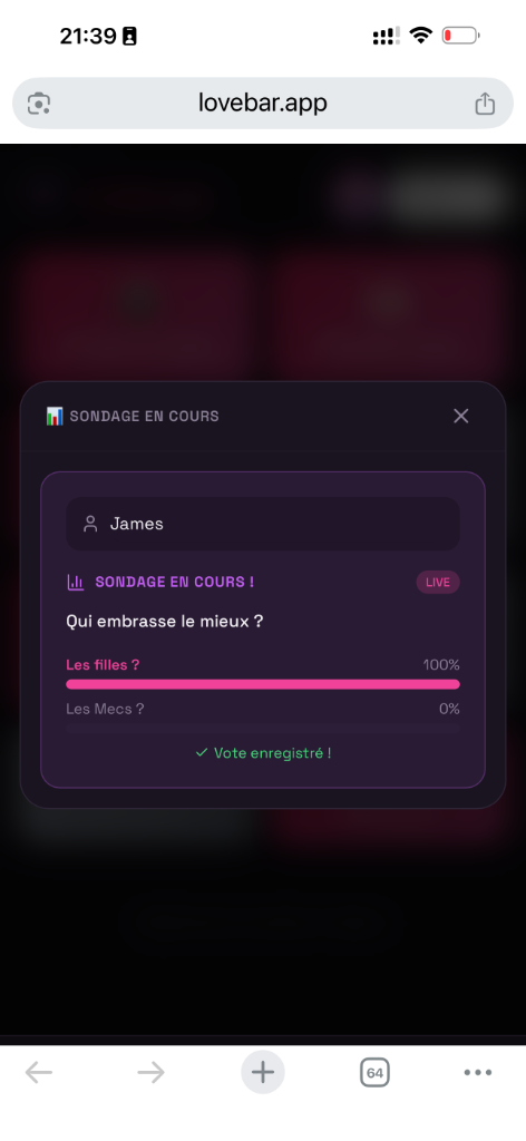 Sondage app