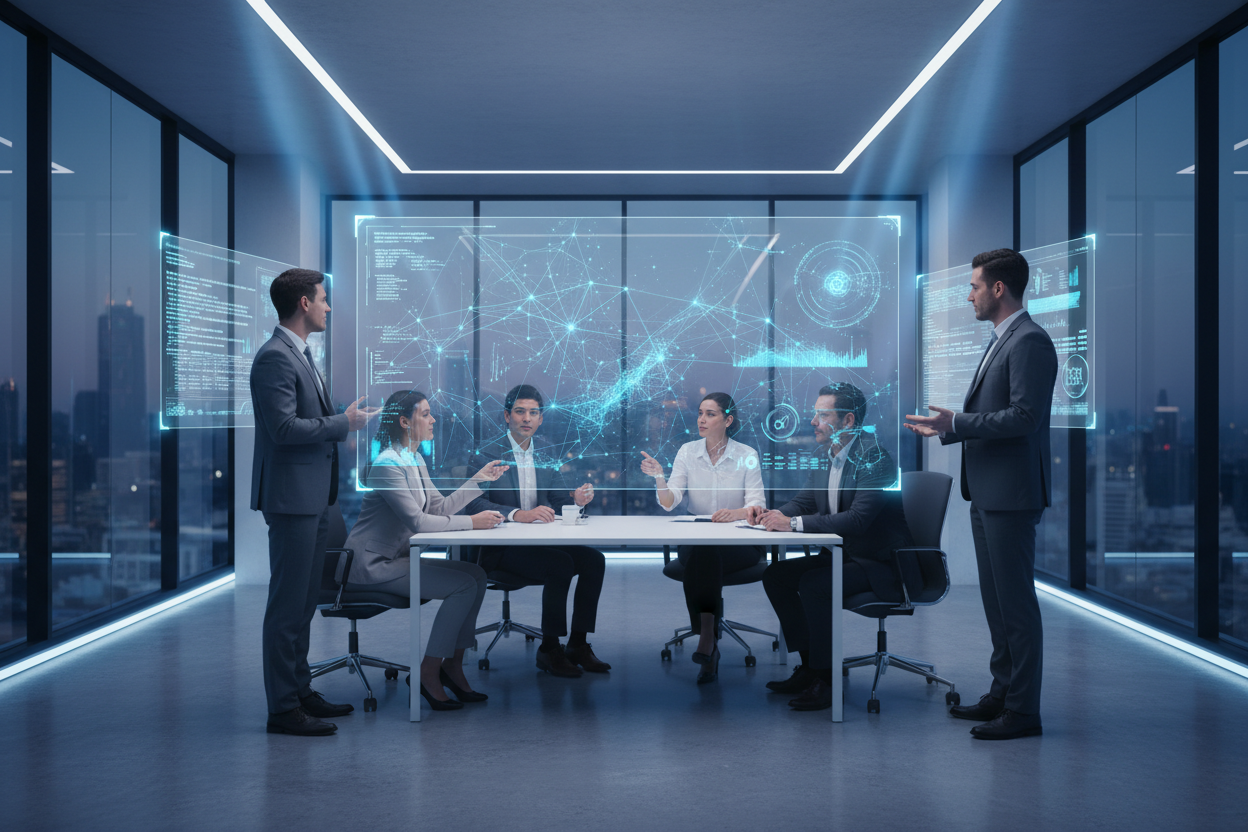 ApexAI team collaborating