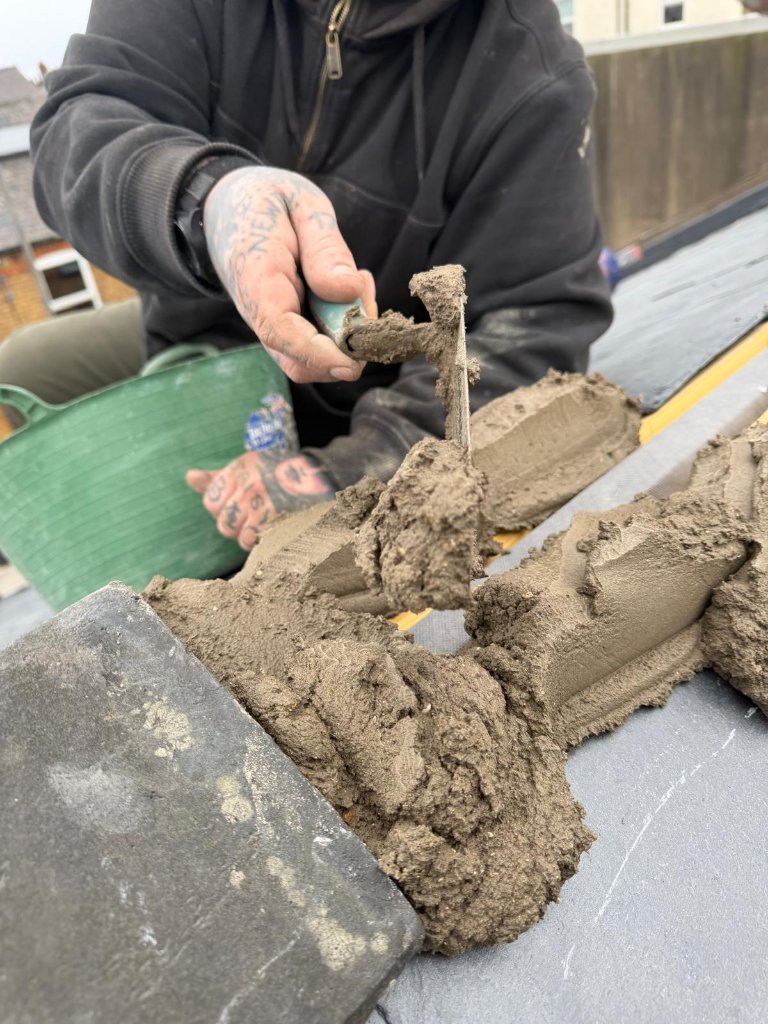 Traditional Techniques (Ridge Tiles & Roof Hips)