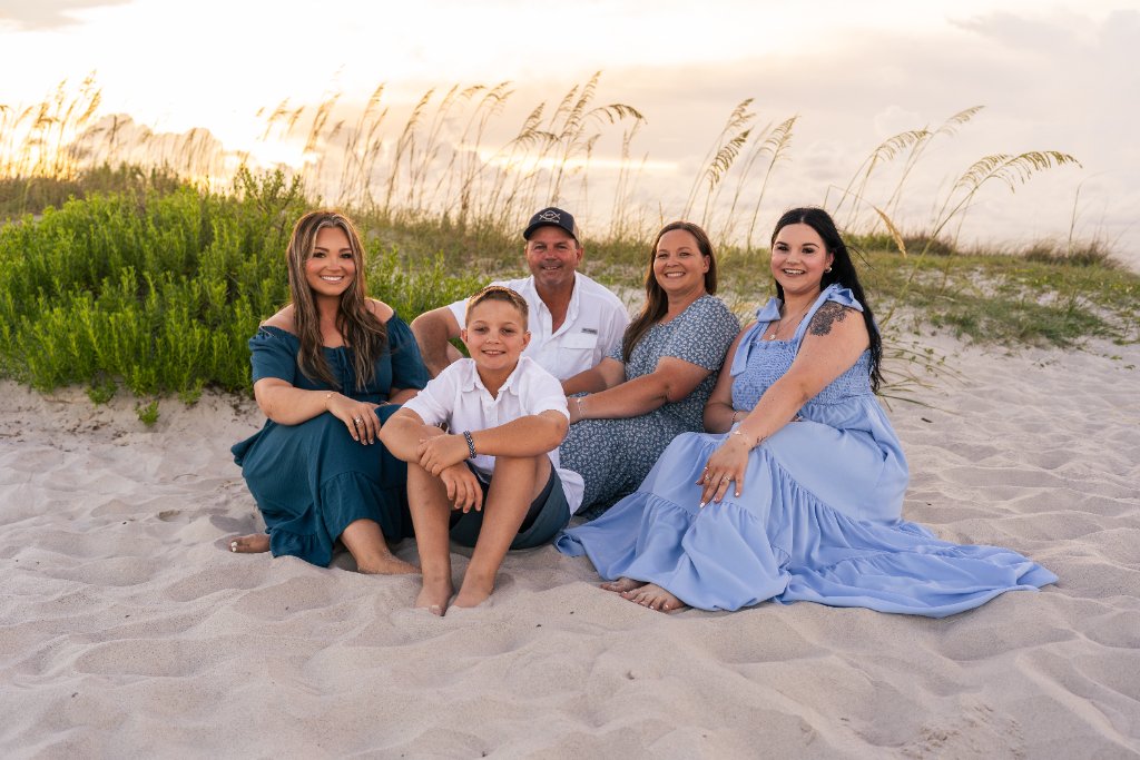Family beach photo 11