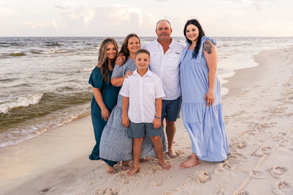 Family beach photo 15