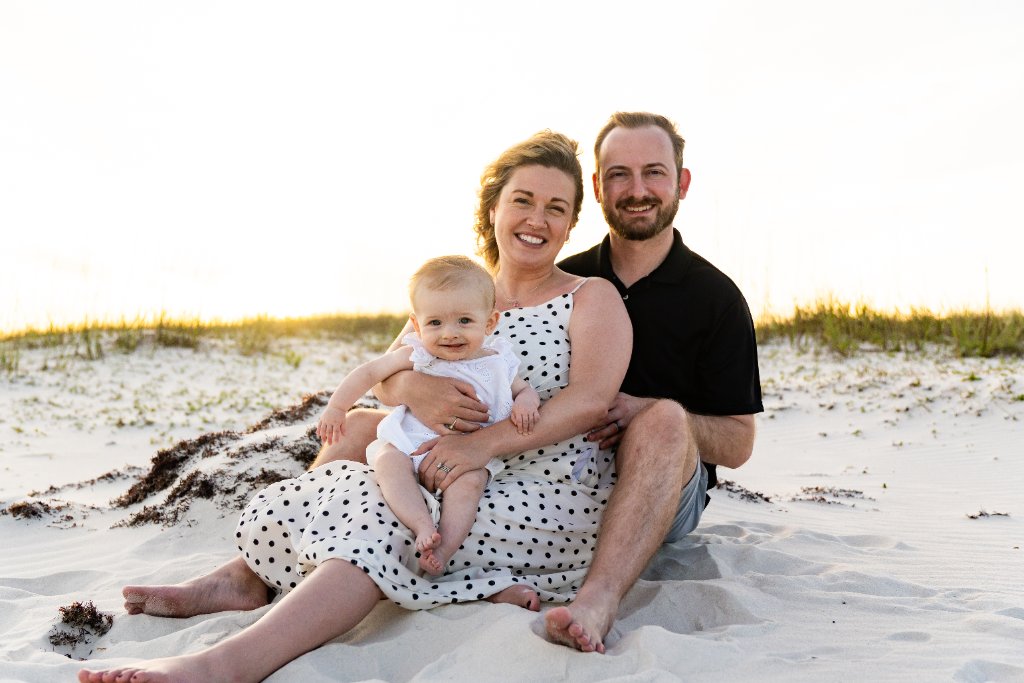 Beach family portrait 2