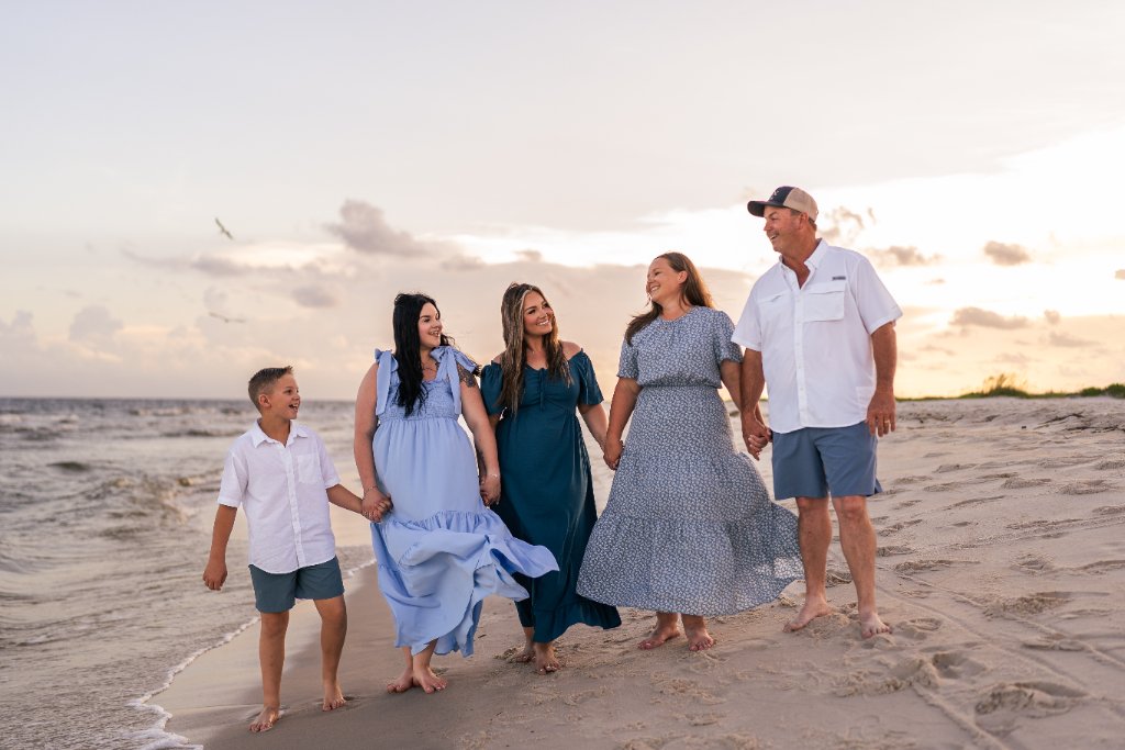 Family beach photo 12