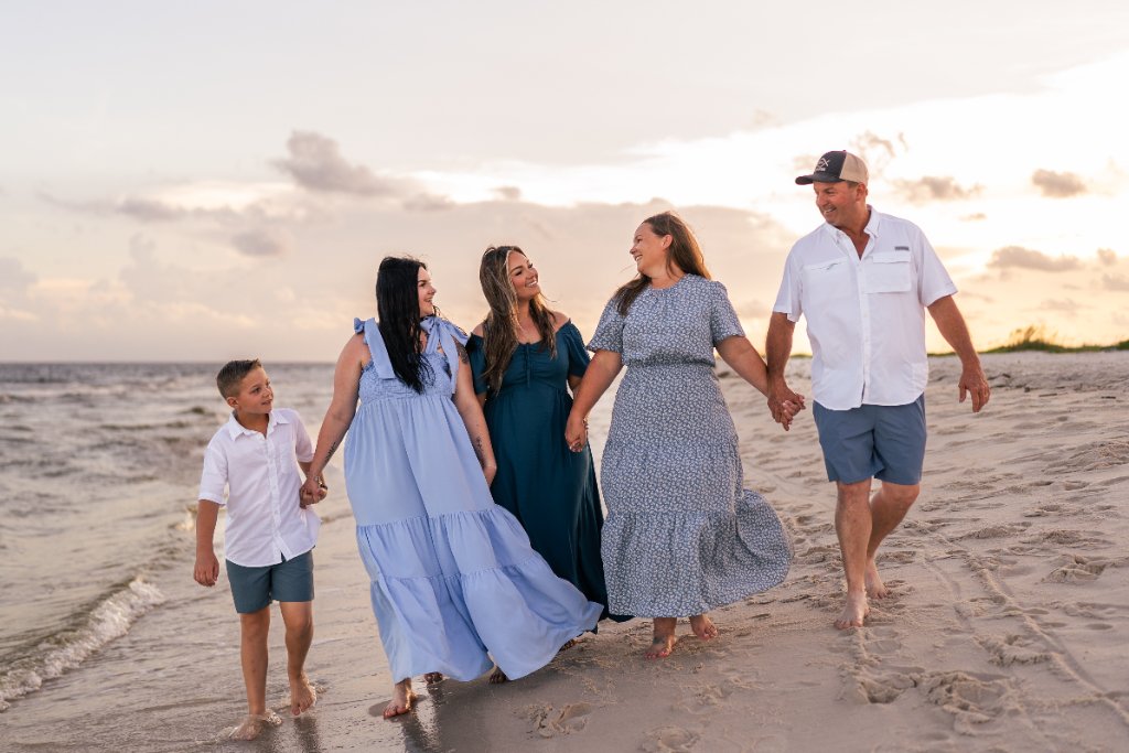 Family beach photo 13