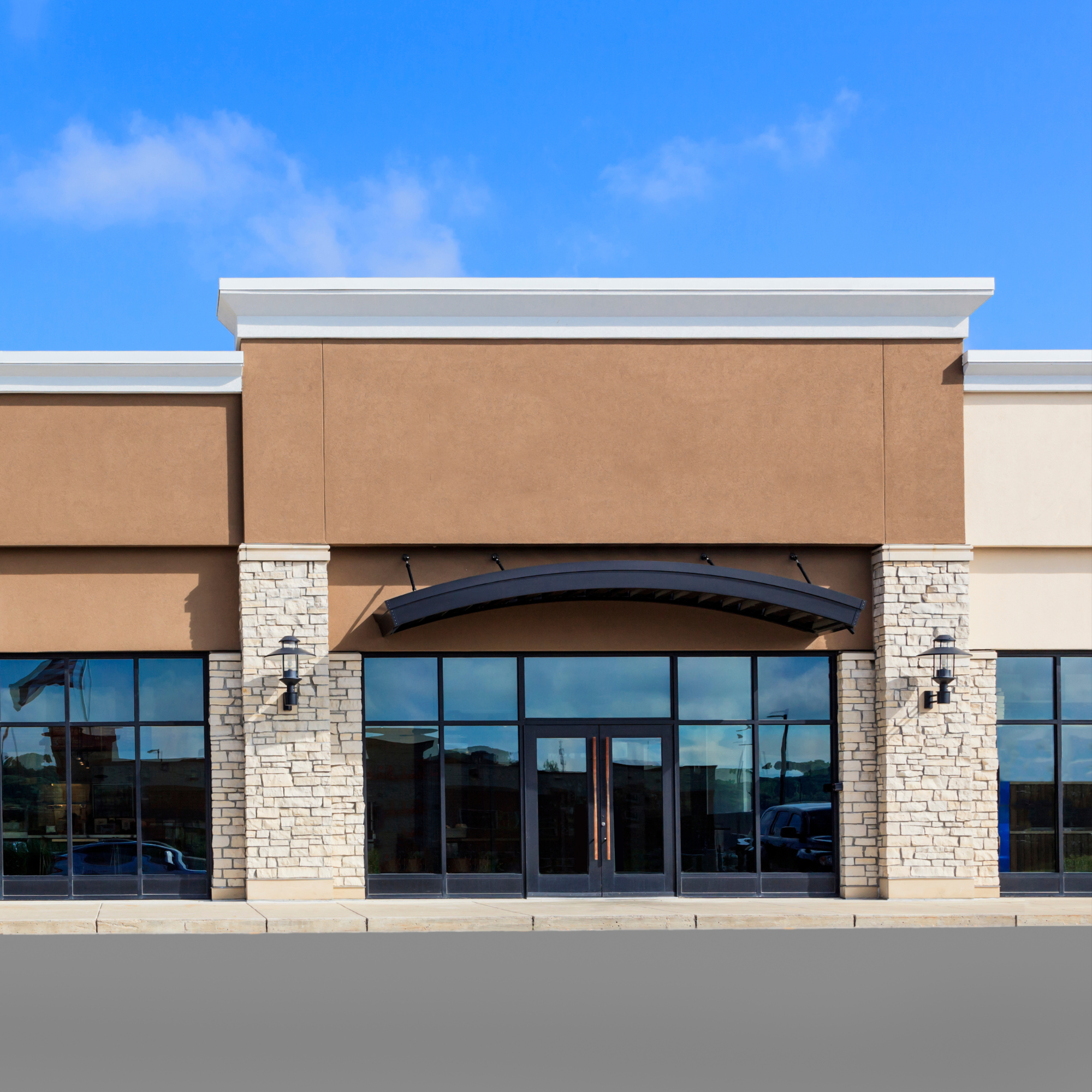 Commercial painting project