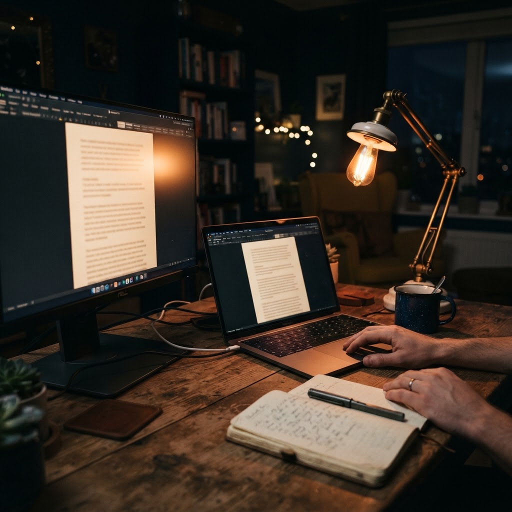 Text & Info workspace