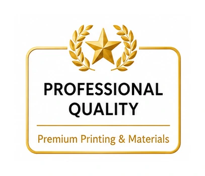 Professional Quality — Premium Printing & Materials