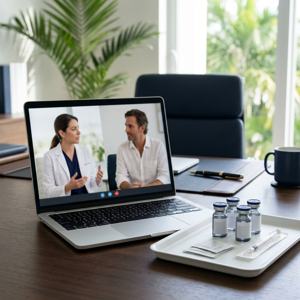 Peptide Therapy for Recovery, Longevity & Metabolic Optimization — Clinical Telehealth