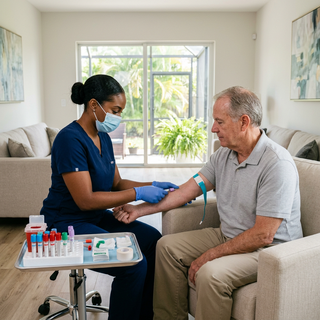 Mobile Phlebotomy in Fort Lauderdale: At-Home Blood Draws, Specialty Kits, and What to Expect