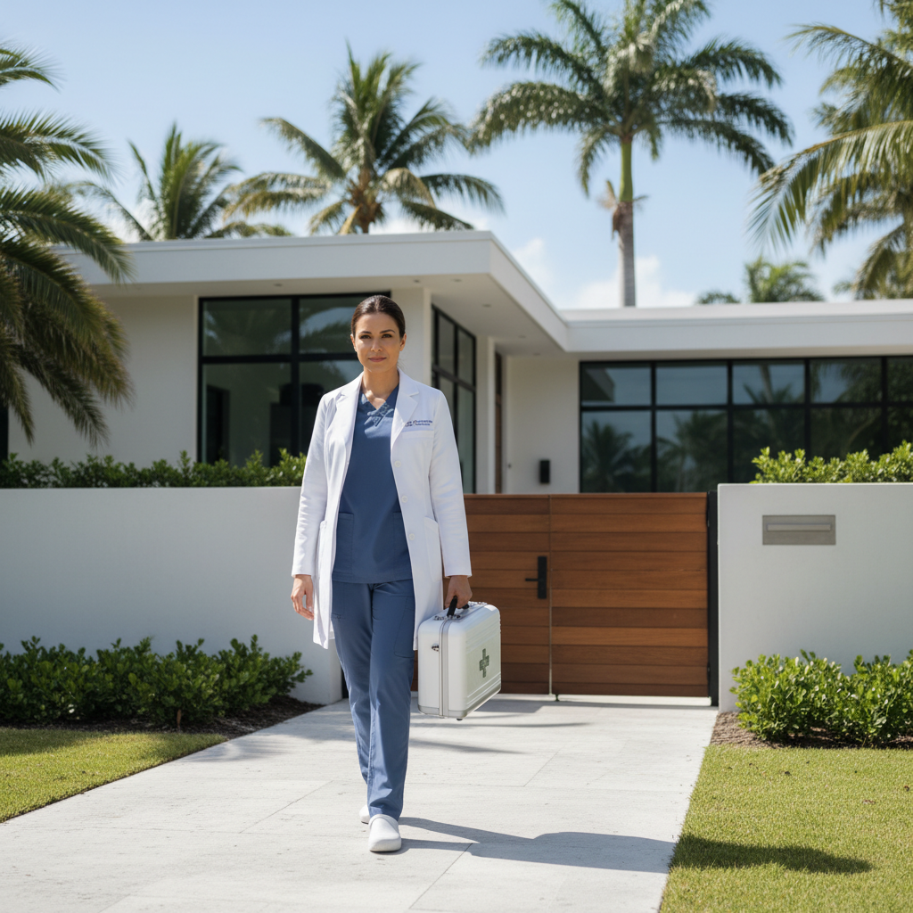 Mobile Phlebotomy in Pompano Beach — At-Home Blood Draws from $125, Specialty Kits
