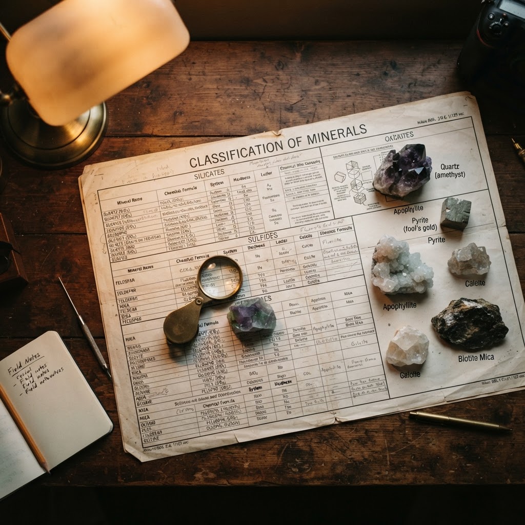 Mineralogía sistemática: entender la clasificación de Strunz